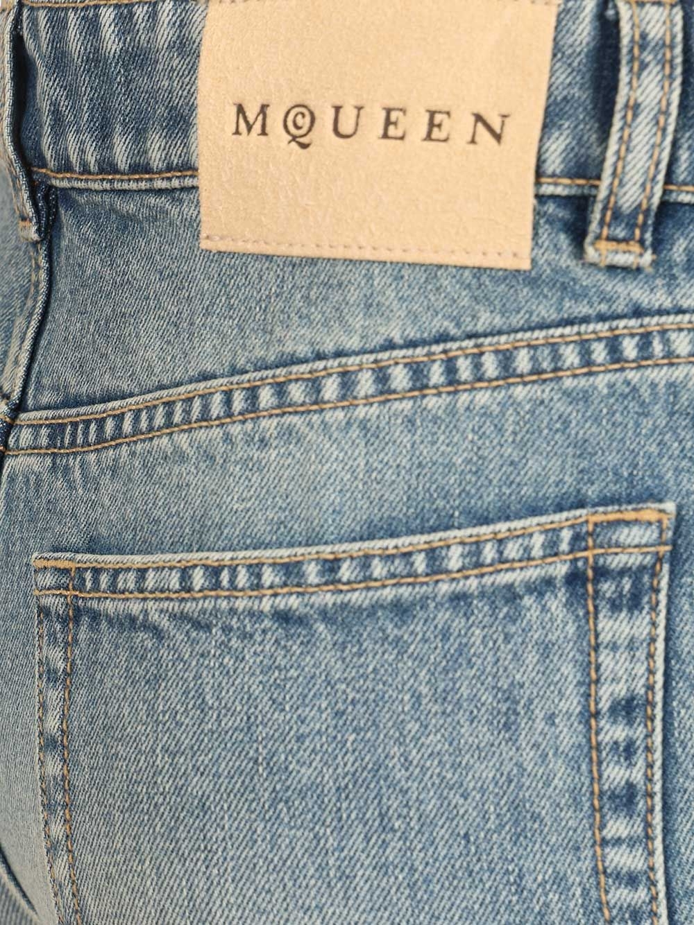 [McQueen] Jeans SS26 846045QMAD04383