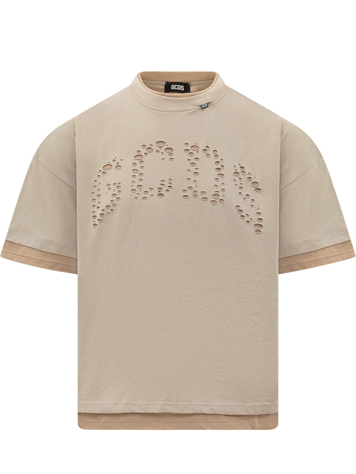 [GCDS] T-shirts Short Sleeve SS26 C1MBQC076J080 380T