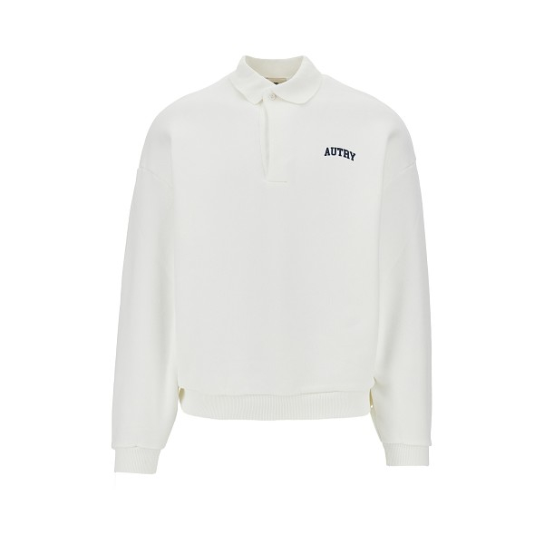 [AUTRY] Sweatshirt SS26 SWPX034W.JERSEYWHITE-JERSEYWHITE