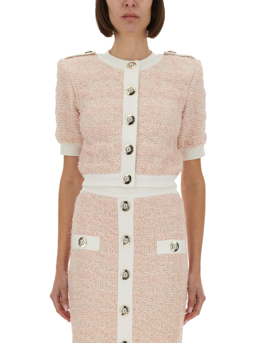[Balmain] Cardigan FW25 FF1KL235KI72_OIN