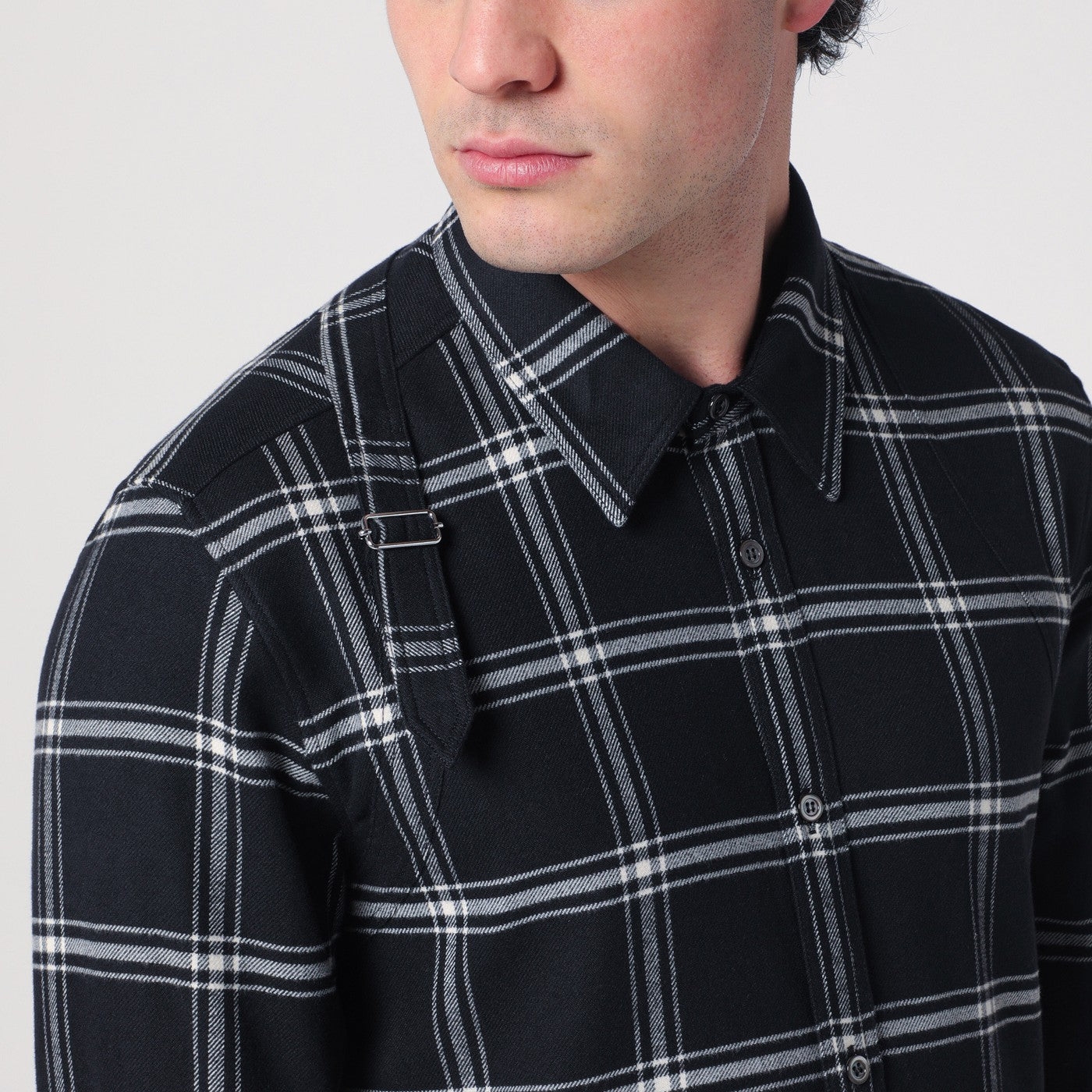 [Alexander McQueen] Shirts Long Sleeve SS25 814736QSABR