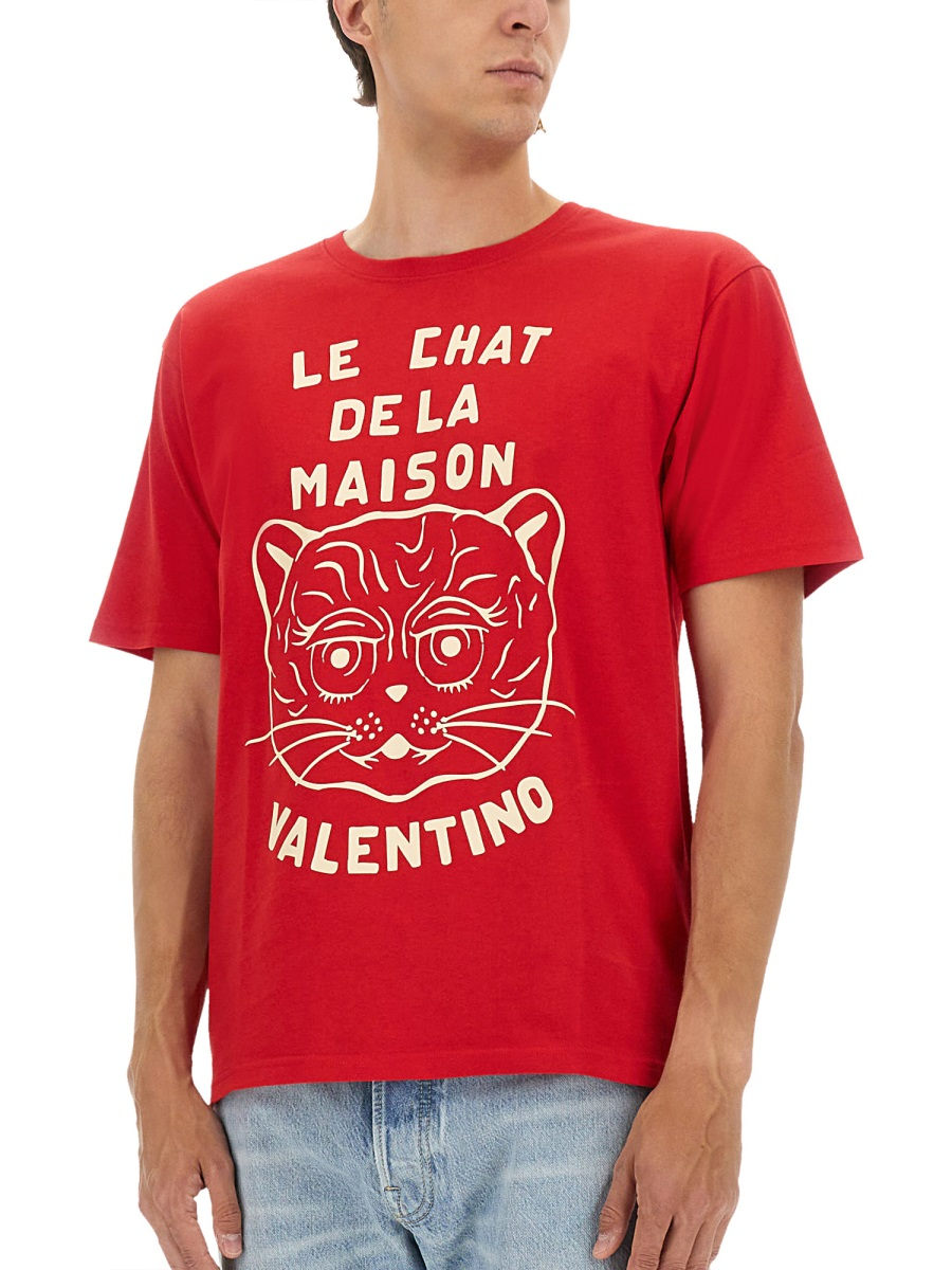 [Valentino] T-shirts Short Sleeve FW25 7V3MG16PB32_BR3