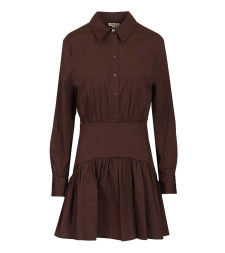[Staud] Long sleeve dress SS26 R25S2112POEART