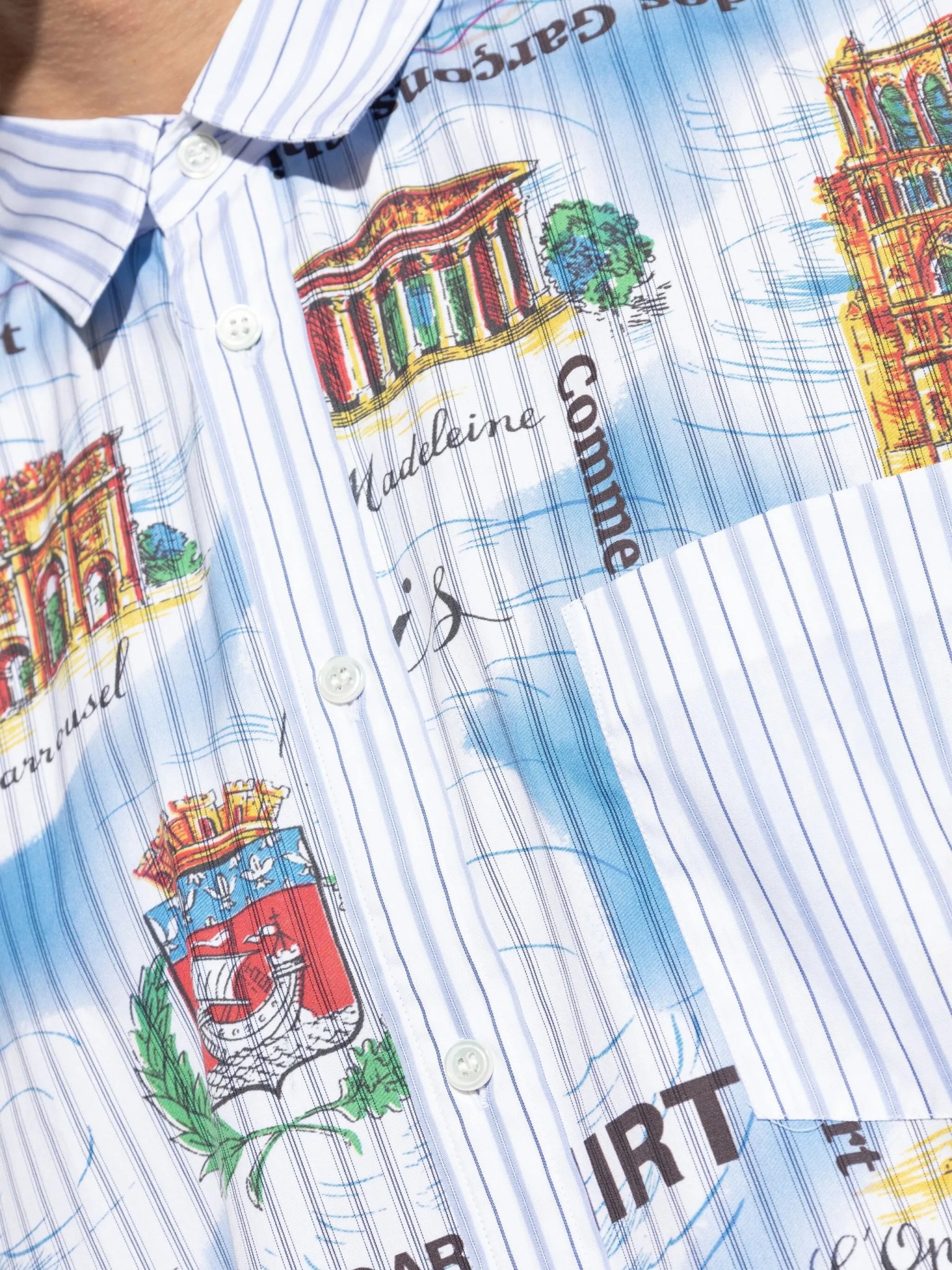 [COMME DES GARCONS SHIRT] Shirts Long Sleeve FW25 FPB058W25