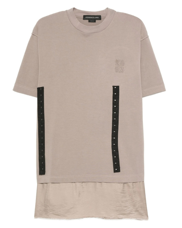 [Federico Cina] T-shirts Short Sleeve FW25 FCCOTS0101DC