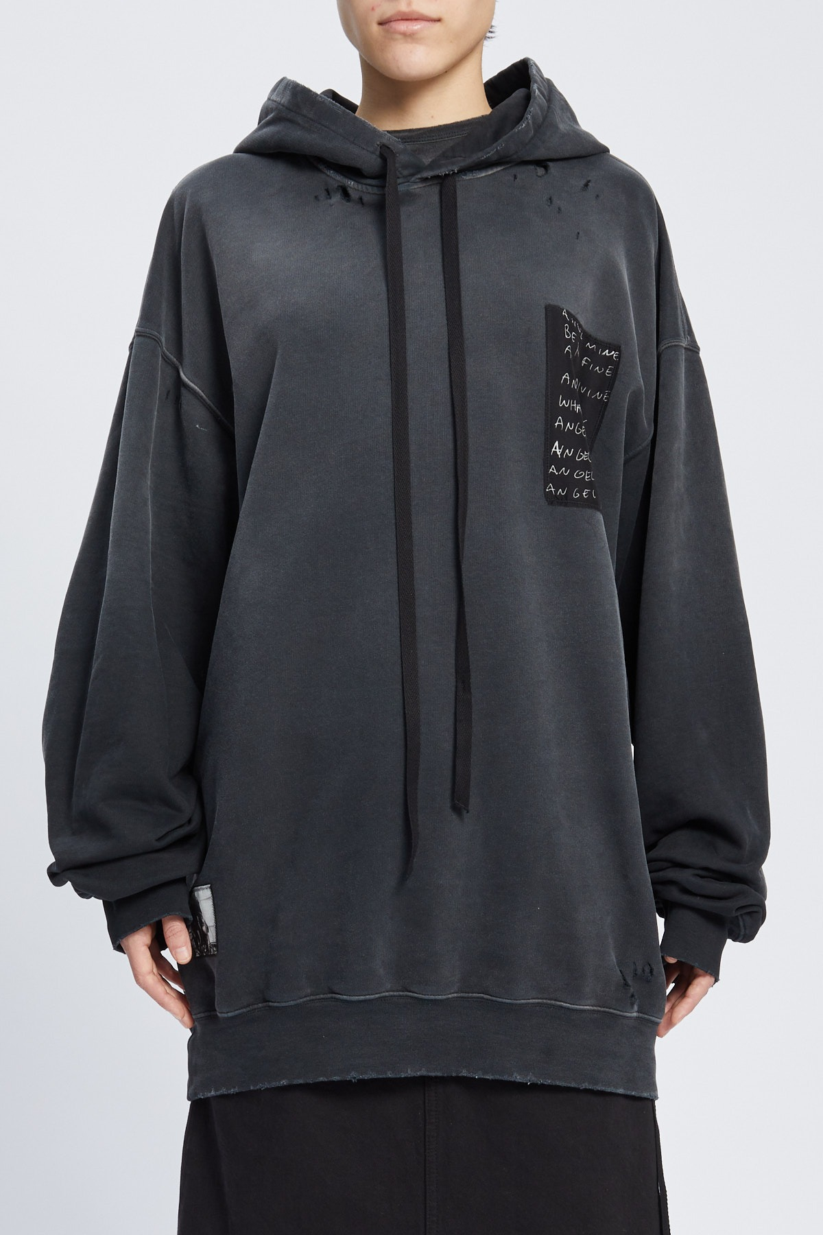 [ANN DEMEULEMEESTER] Hoodie FW25 B0013229FA639098