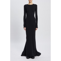 [ANN DEMEULEMEESTER] Long sleeve dress FW25 B0011347FA045099