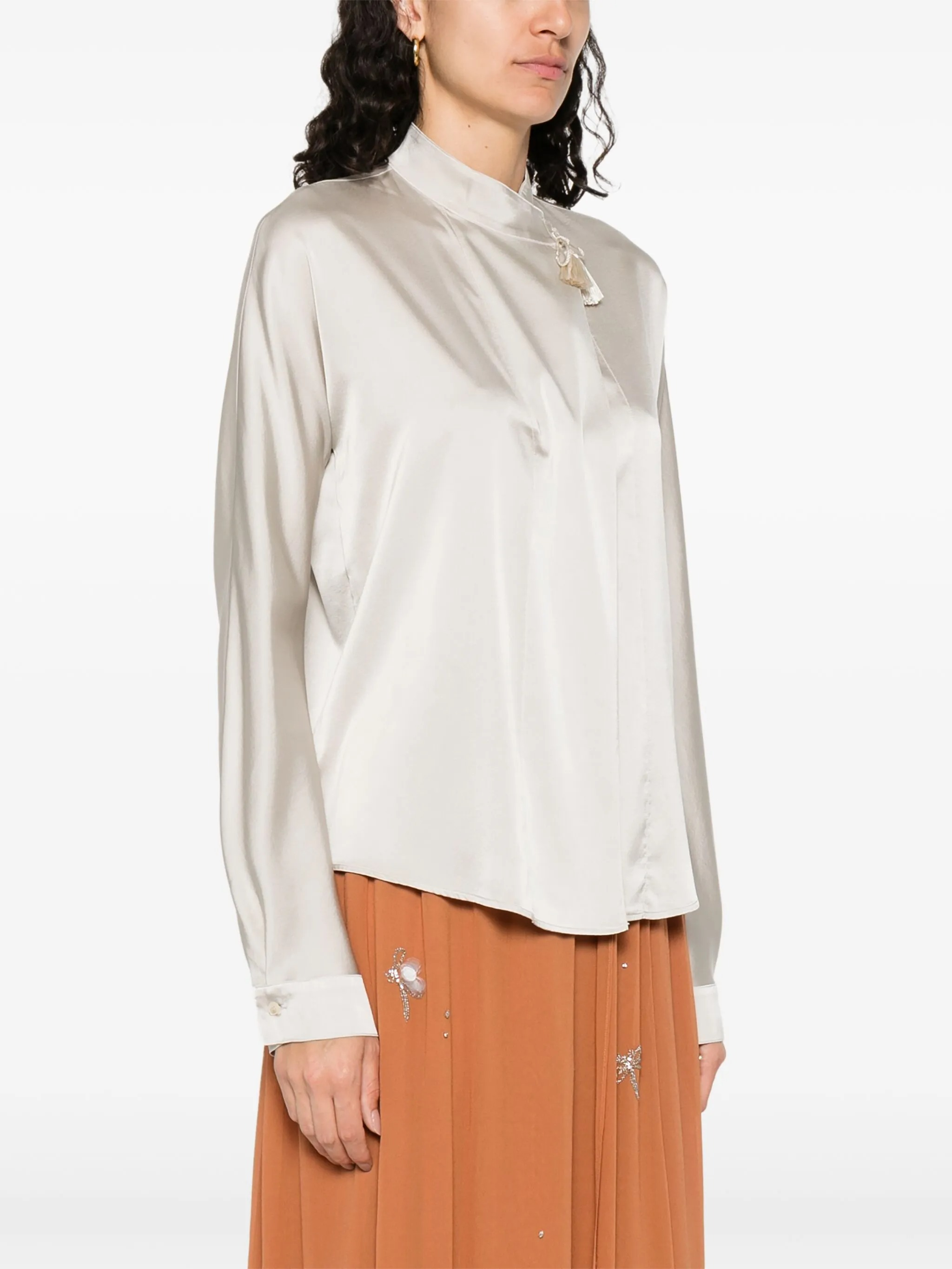 [Forte Forte] Shirts Long Sleeve FW25 14076MYSHIRT