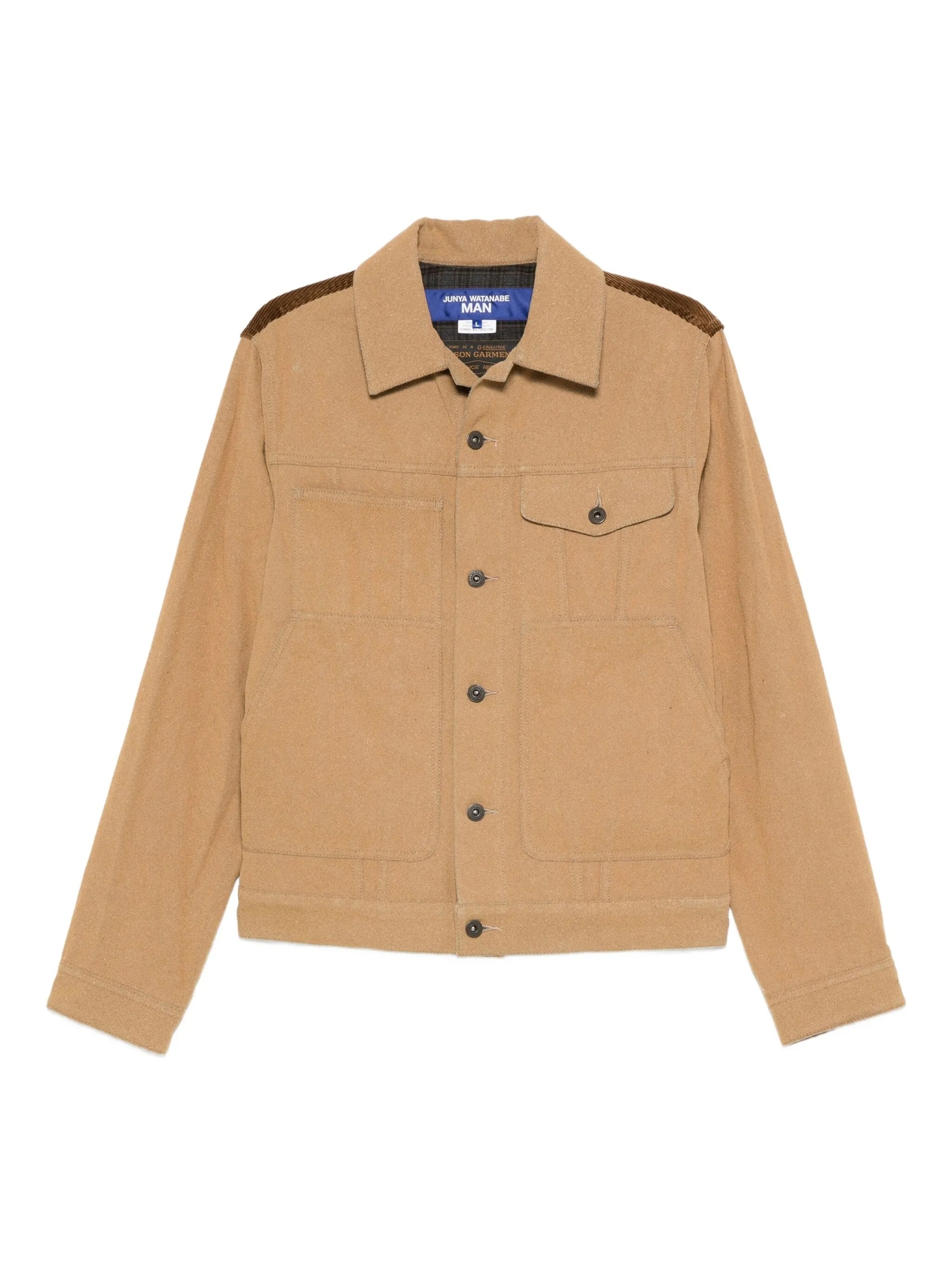 [Junya Watanabe MAN] Leather Jacket FW25 WPJ015W25