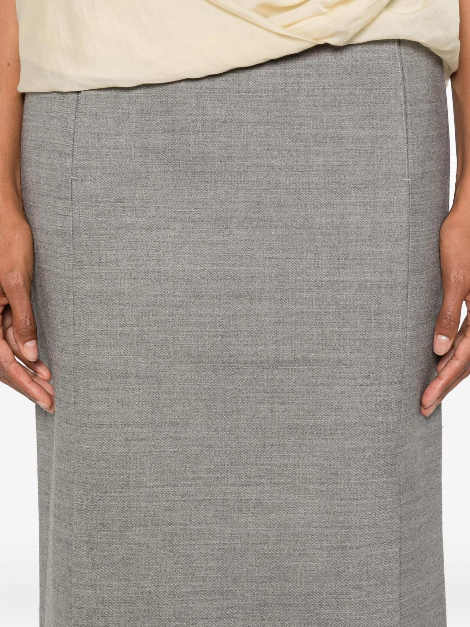 [Entire Studios] Midi skirt FW25 ESWW257017WG