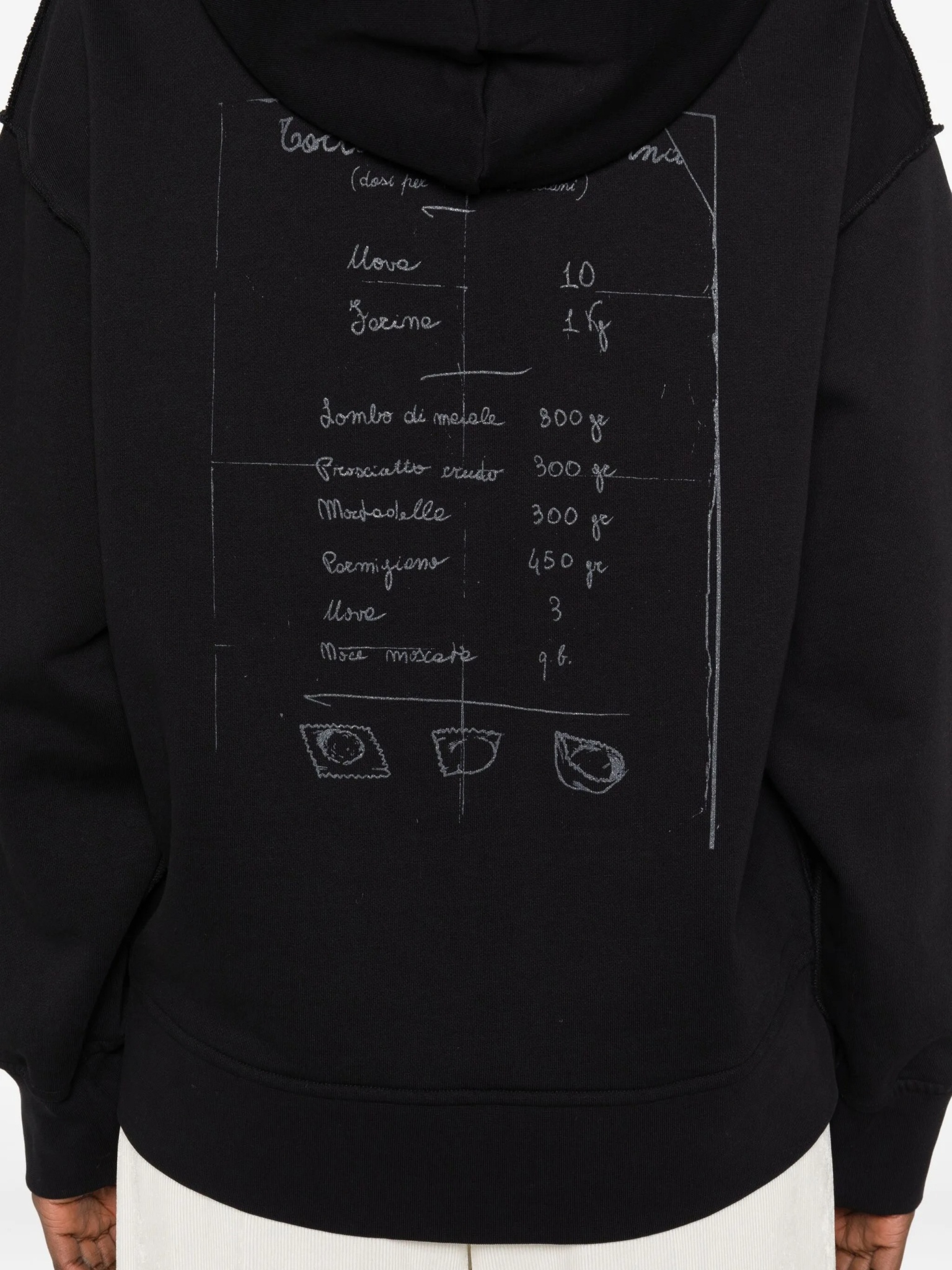 [Federico Cina] Hoodie FW25 FCCOSW0201R