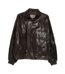 [Emporio Armani] Leather Jacket FW25 EM004280AF21246