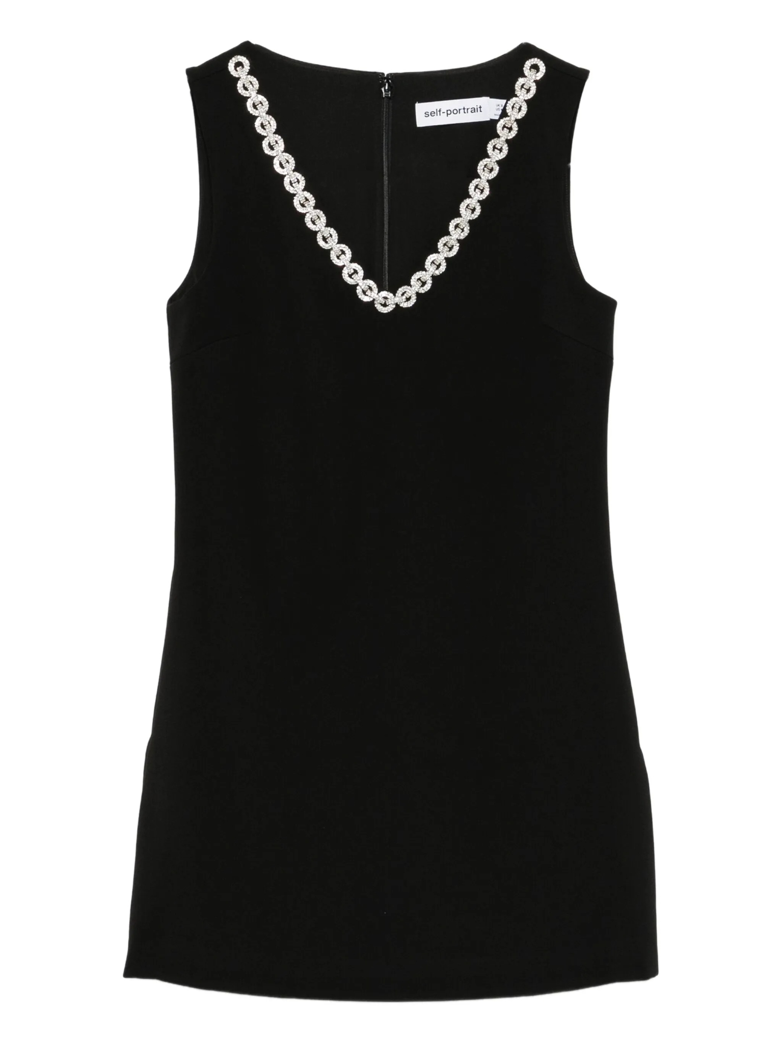 [Self-portrait] Sleeveless dress FW25 SC25019SB