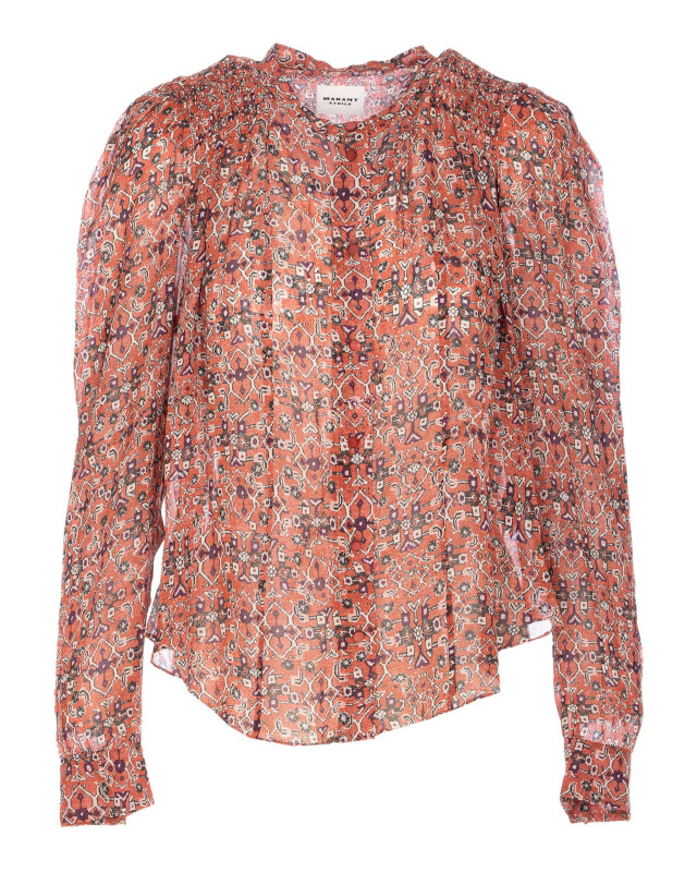 [Marant Etoile] Shirts Long Sleeve FW25 HT0189FAC3J01E