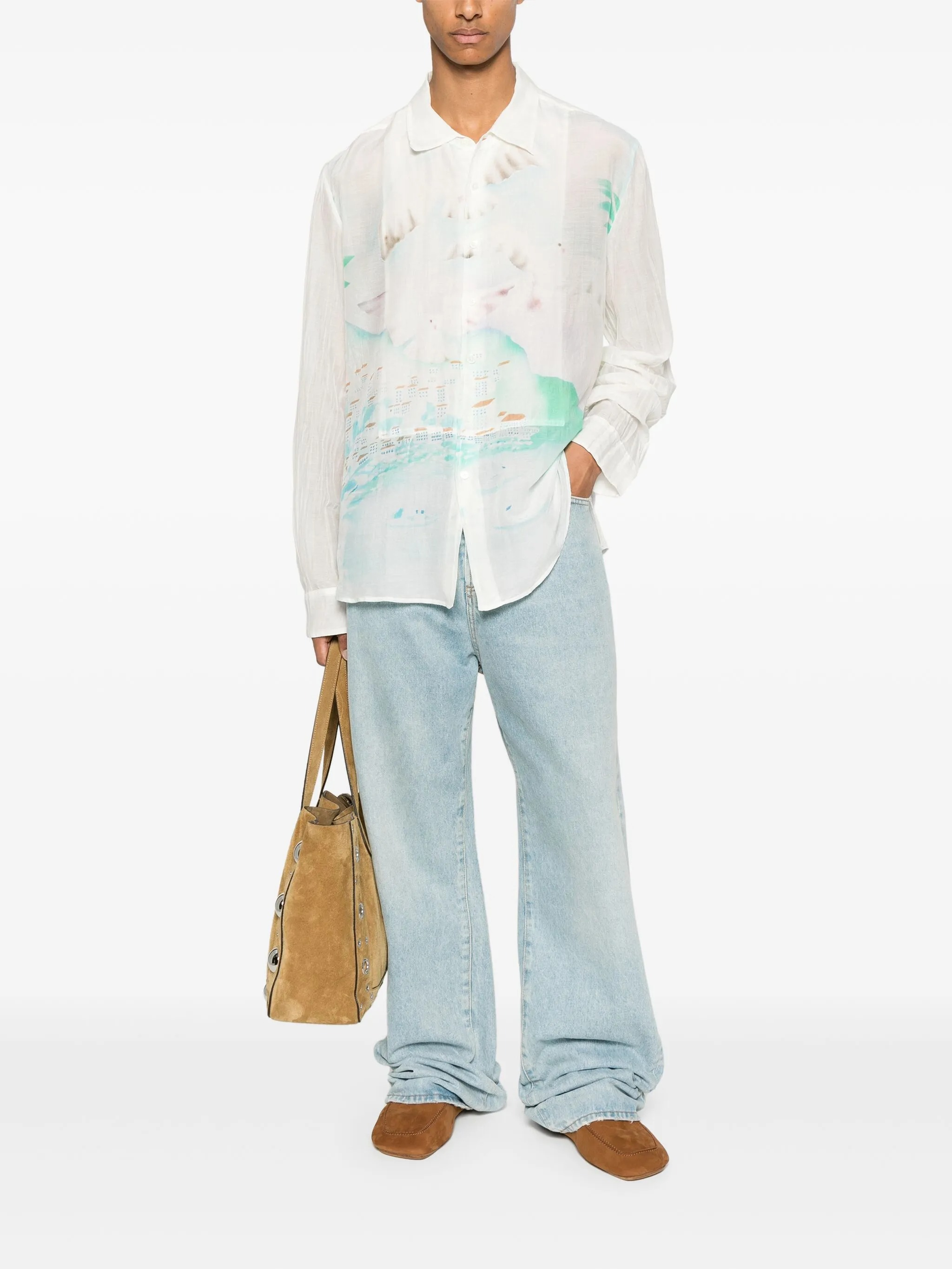 [Our Legacy] Shirts Long Sleeve FW25 M2252AS