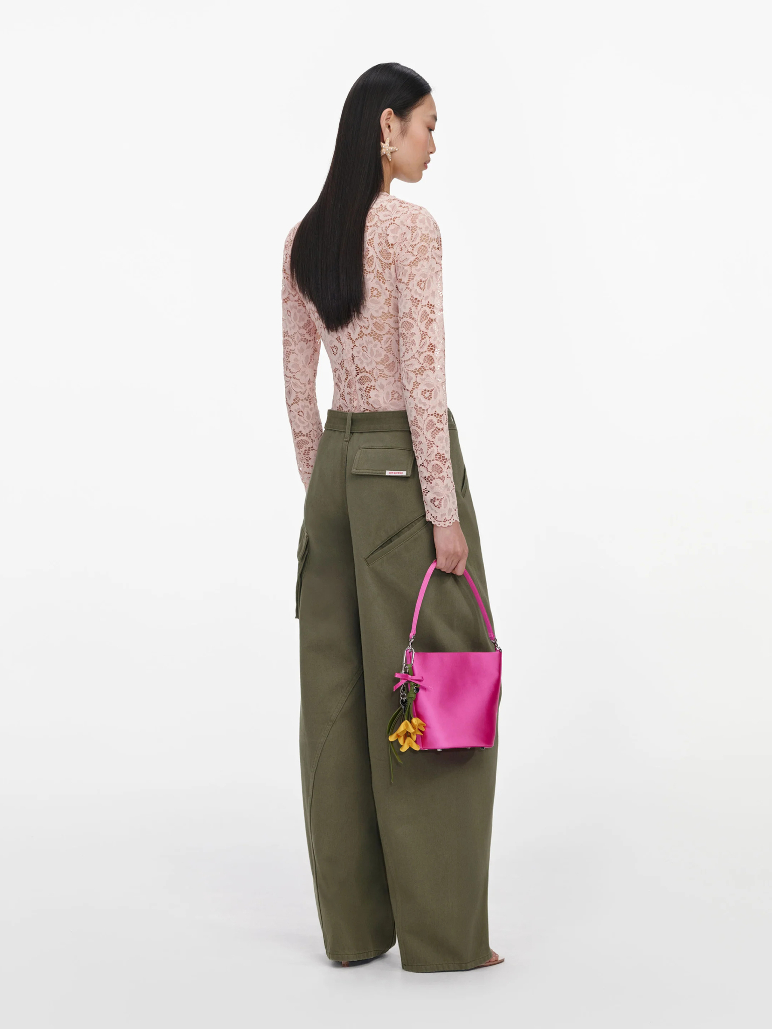 [SELF PORTRAIT] Necklace SS23 PF26831PAGKHAKI