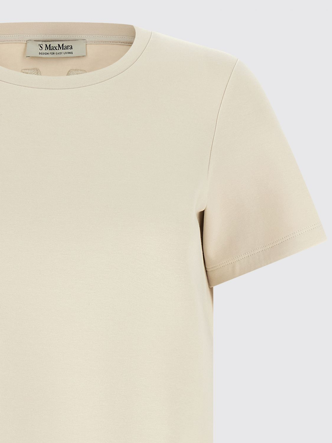 [S Max Mara] T-shirts Short Sleeve SS26 2619971023600 009
