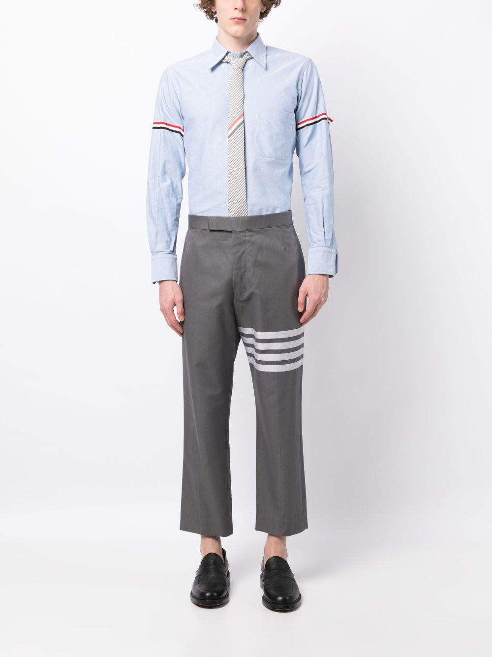 [Thom Browne] Shirts Long Sleeve FW26 MWL150EF0313480