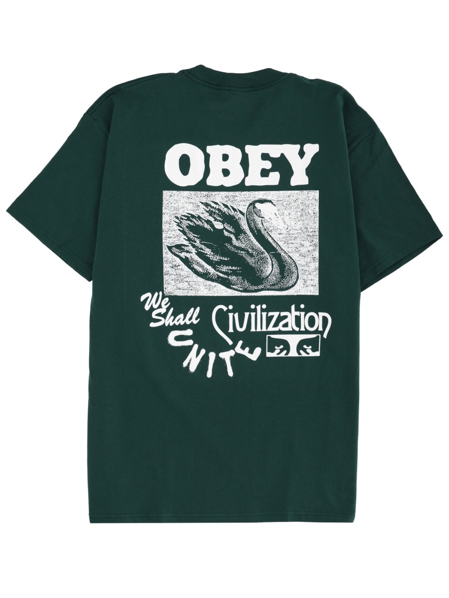 [OBEY] T-shirts Short Sleeve FW25 165264205_RAINFOREST
