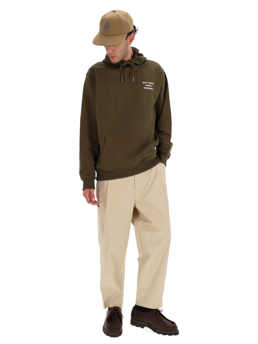 [DROLE DE MONSIEUR] Hoodie FW25 HO162_CO127KAKI