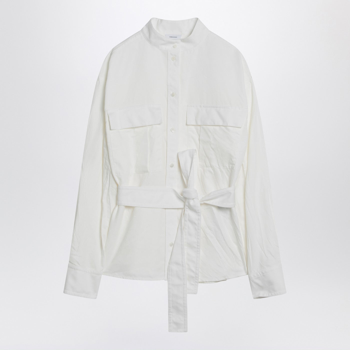 [Ferragamo] Shirts Long Sleeve SS25 0783913CO