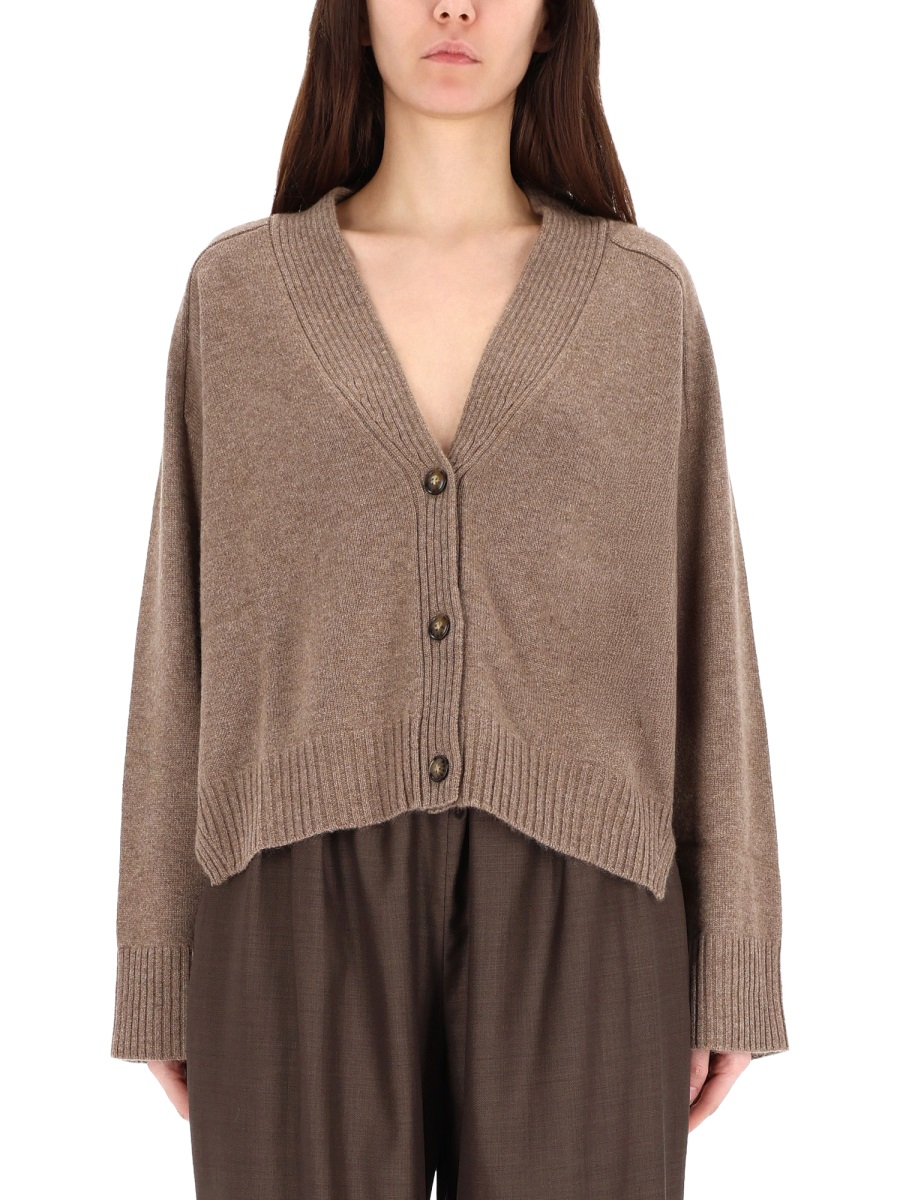 [LouLou De Saison] Cardigan FW25 KAIALDS_TAUPEMELANGE