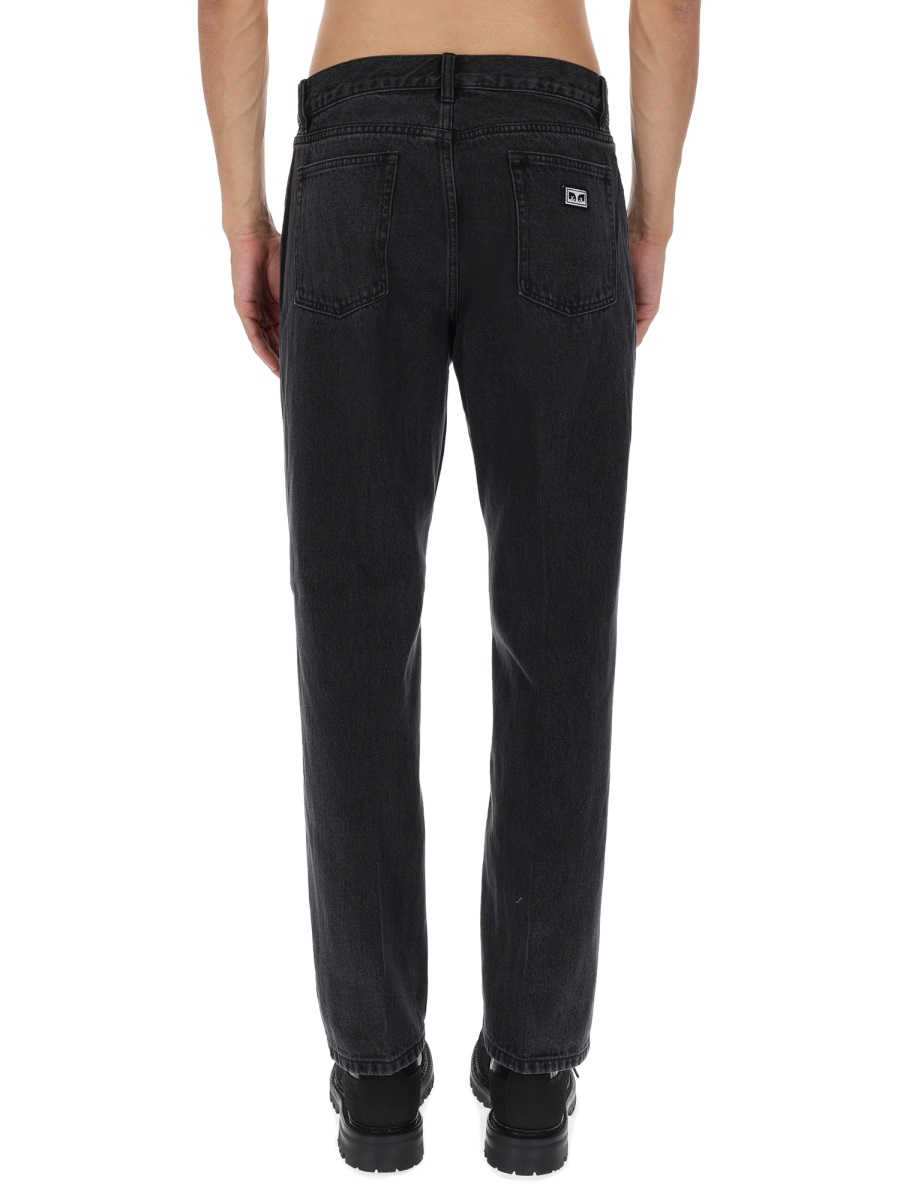 [OBEY] Jeans FW25 142010077_FADEDBLACK