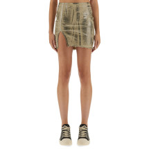 [RICK OWENS DRKSHDW] Mini skirt FW25 DS02E7318_SDPF128