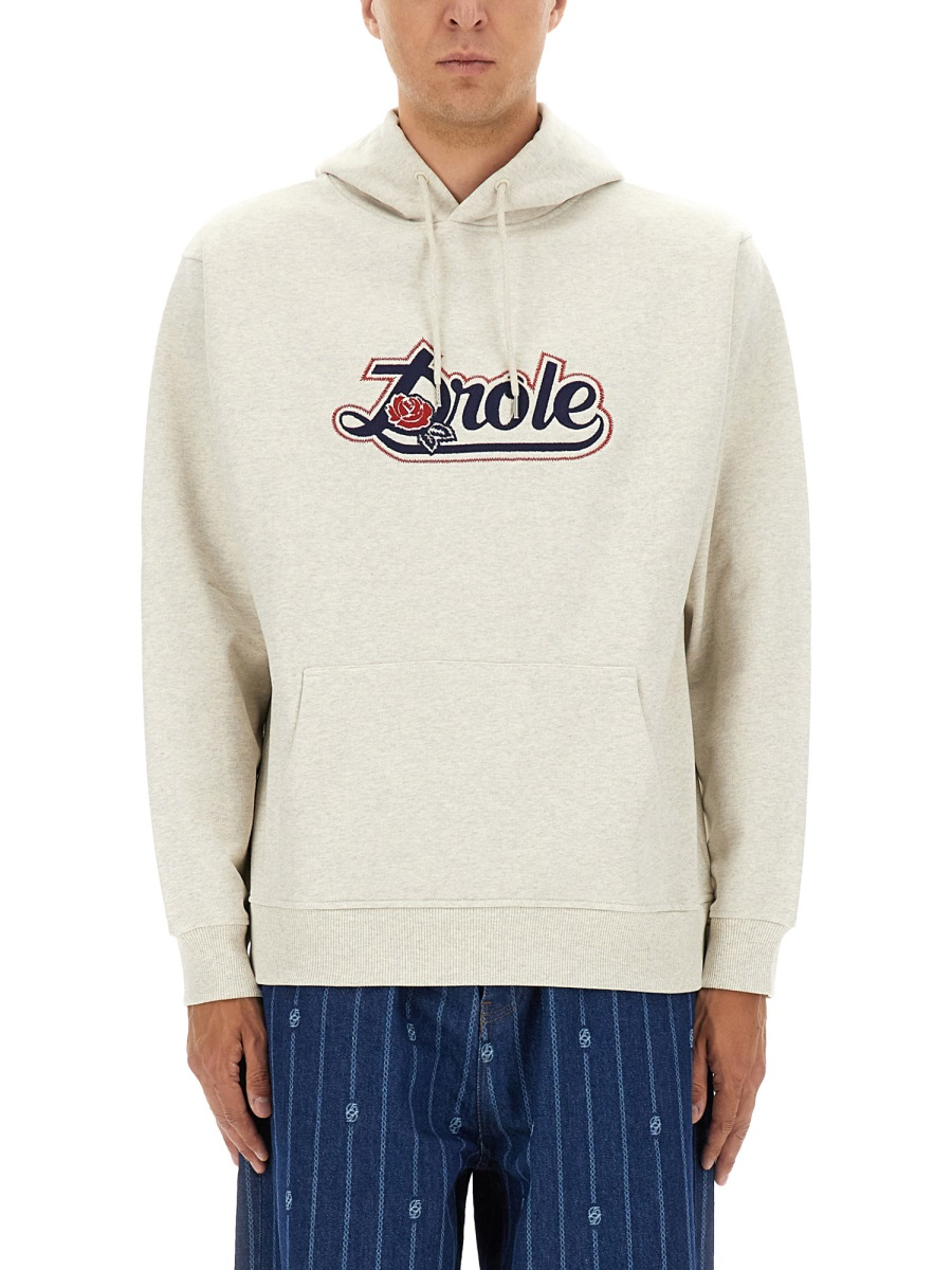 [DROLE DE MONSIEUR] Hoodie FW25 HO189_CO127HEATHERGREY