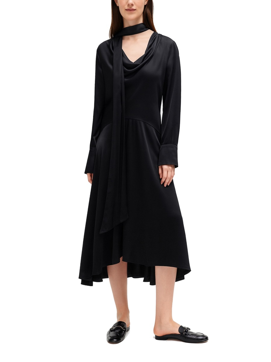 [GANNI] Long sleeve dress FW25 W0860_099