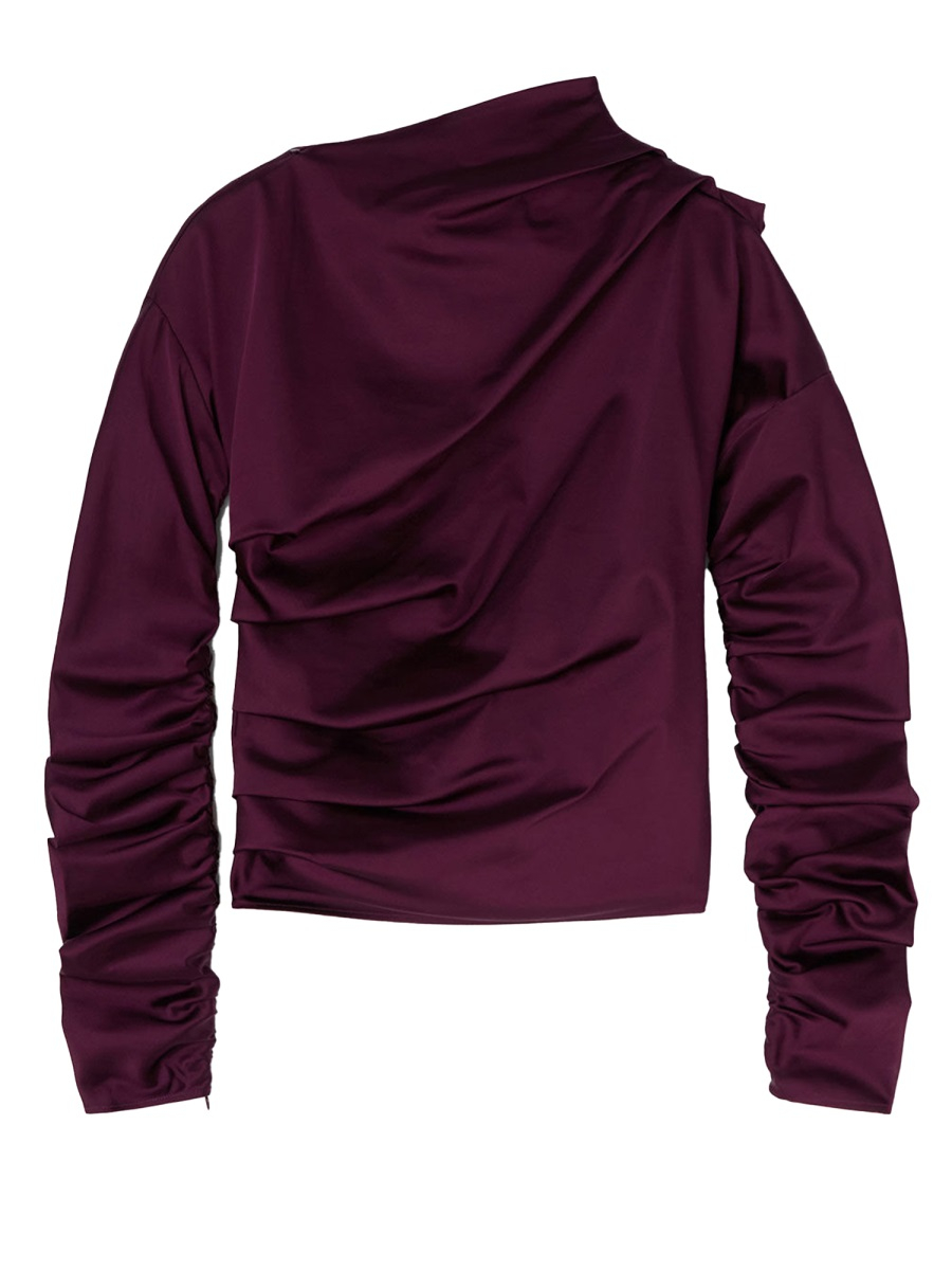[GANNI] T-shirts Long Sleeve FW25 W1050_07H
