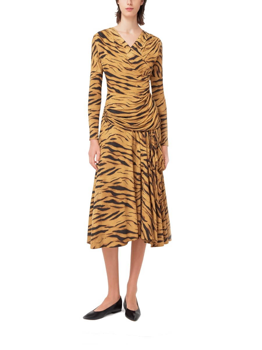 [GANNI] Long sleeve dress FW25 T4381_894