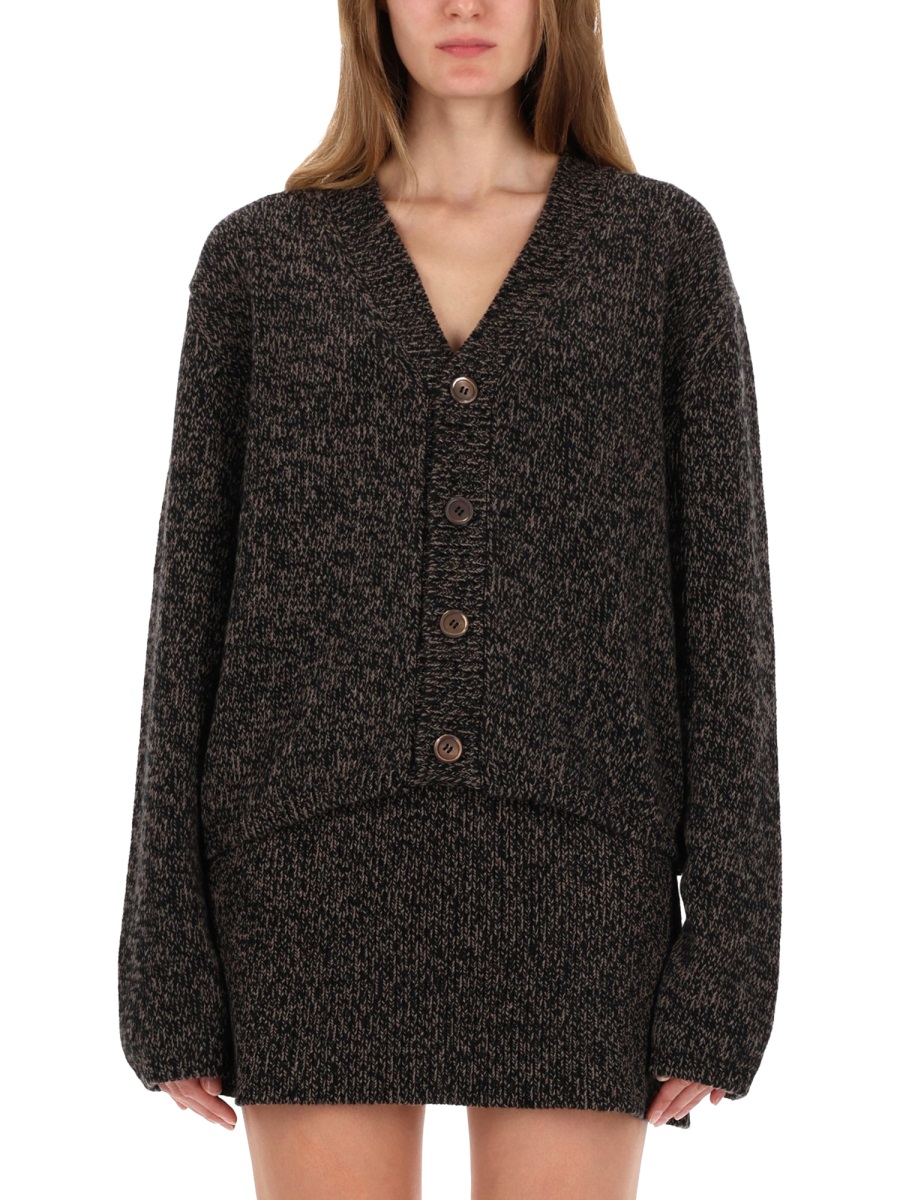 [Our Legacy] Cardigan FW25 W4253AB_BEARTWISTMOULINEWOOL