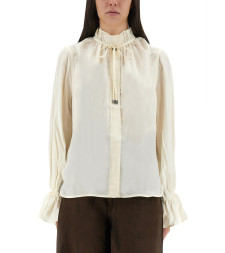 [GANNI] Shirts Long Sleeve FW25 W0928_135