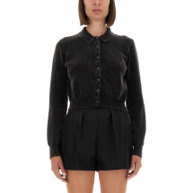 [ALEXANDER WANG] Cardigan FW25 1KC3253055_011