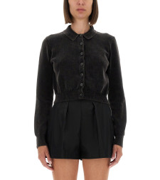 [ALEXANDER WANG] Cardigan FW25 1KC3253055_011