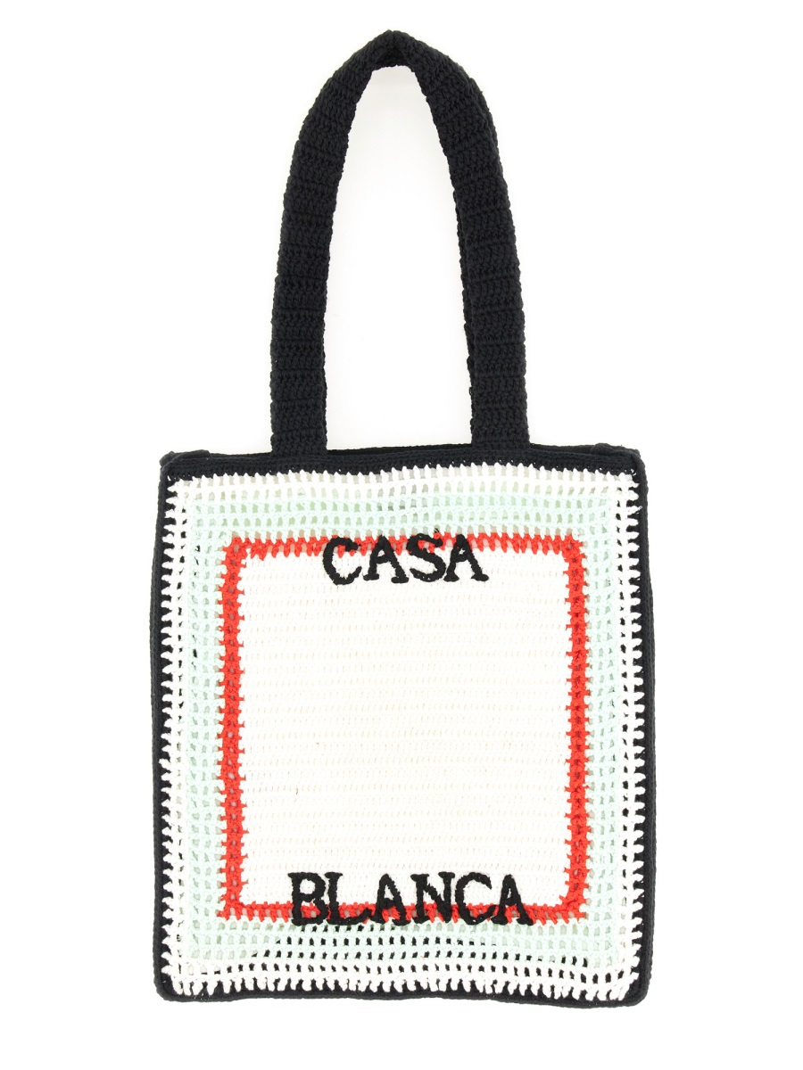[Casablanca] Bag FW25 APF25-BAG-139_01WHITE