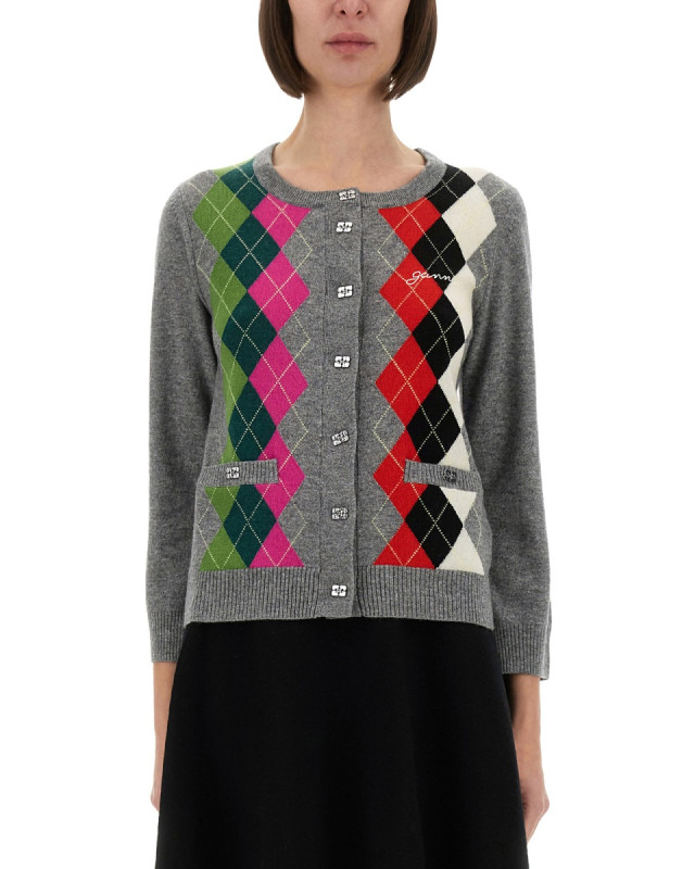 [GANNI] Cardigan FW25 K2512_921