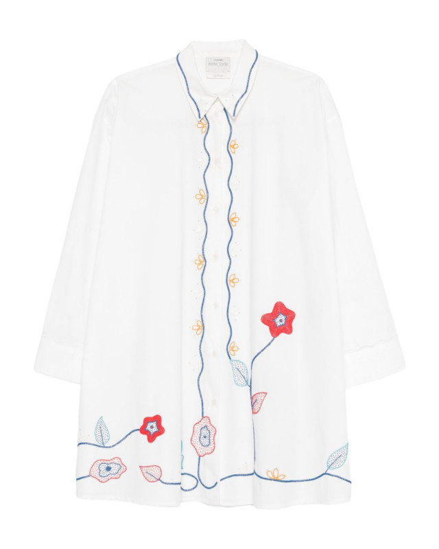 [Forte Forte] Shirts Long Sleeve SS26 14849MYDRESSCRYSTAL
