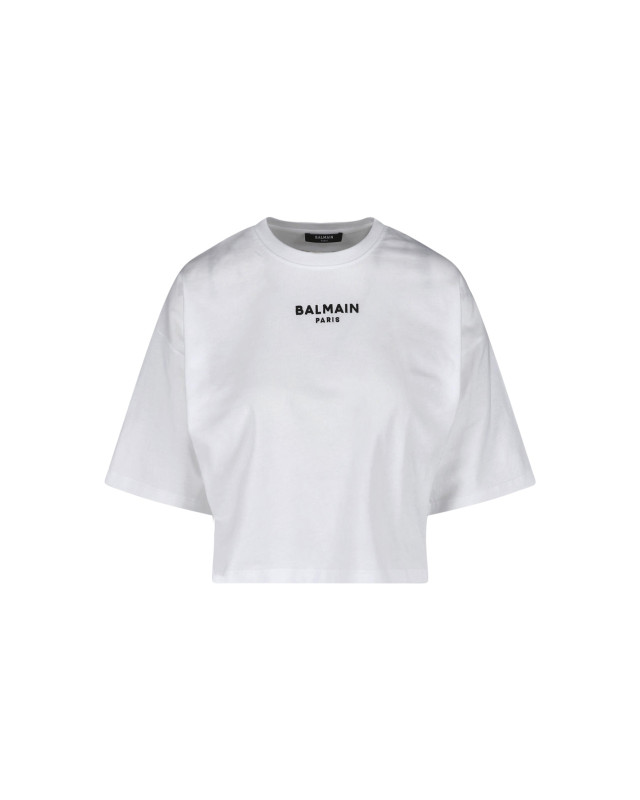 [Balmain] T-shirts Short Sleeve FW26 HF1EE145BD10GAB