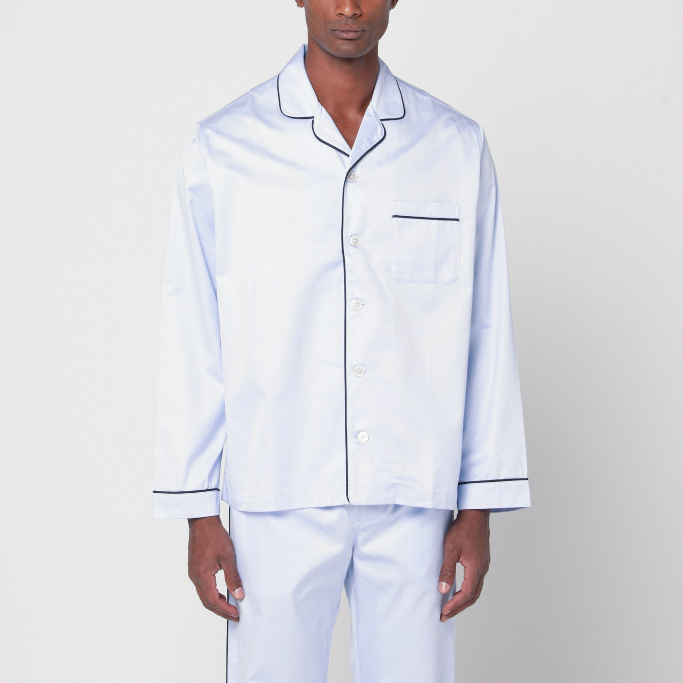 [Tekla] Shirts Long Sleeve FW25 SWT-BLUCO
