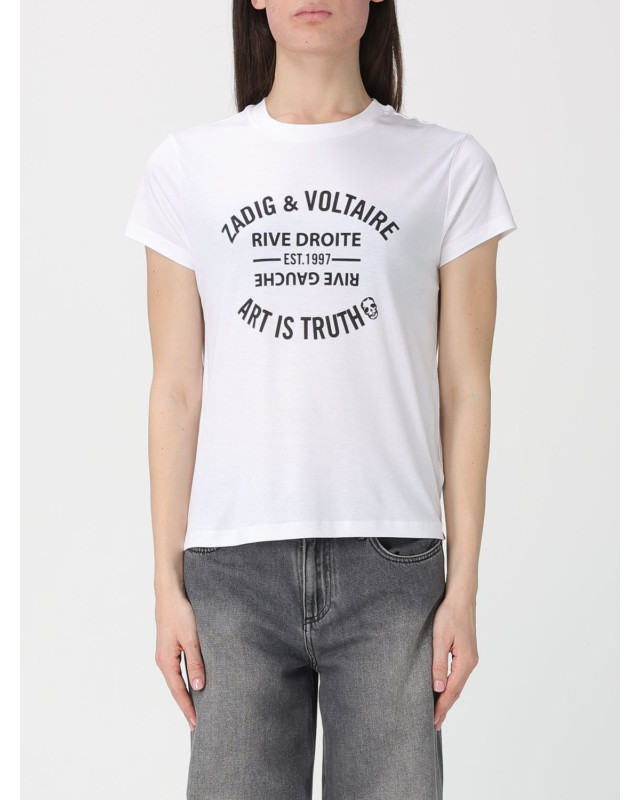 [Zadig & Voltaire] T-shirts Short Sleeve SS26 JWTS02769 107