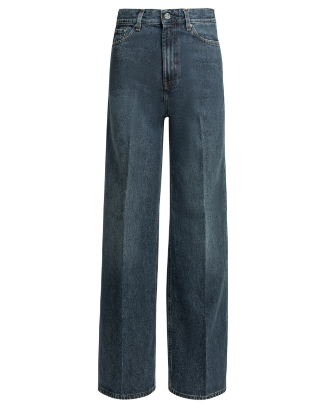 [TOTEME] Jeans FW26 242-WRB2426-FB0045-067-32DK BLUE