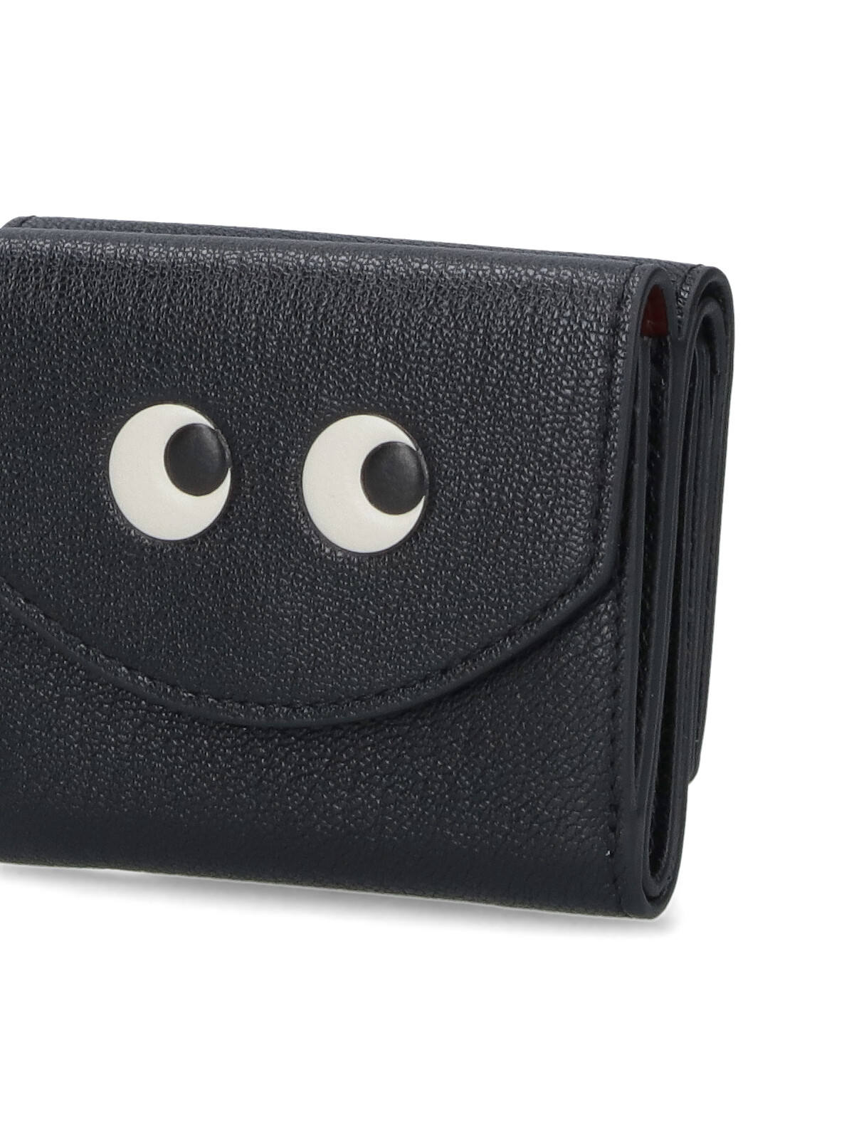 [Anya Hindmarch] Wallet FW26 195645BLACK