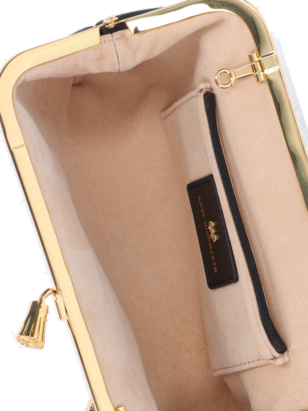 [Anya Hindmarch] Clutch bag FW26 153461BLACK