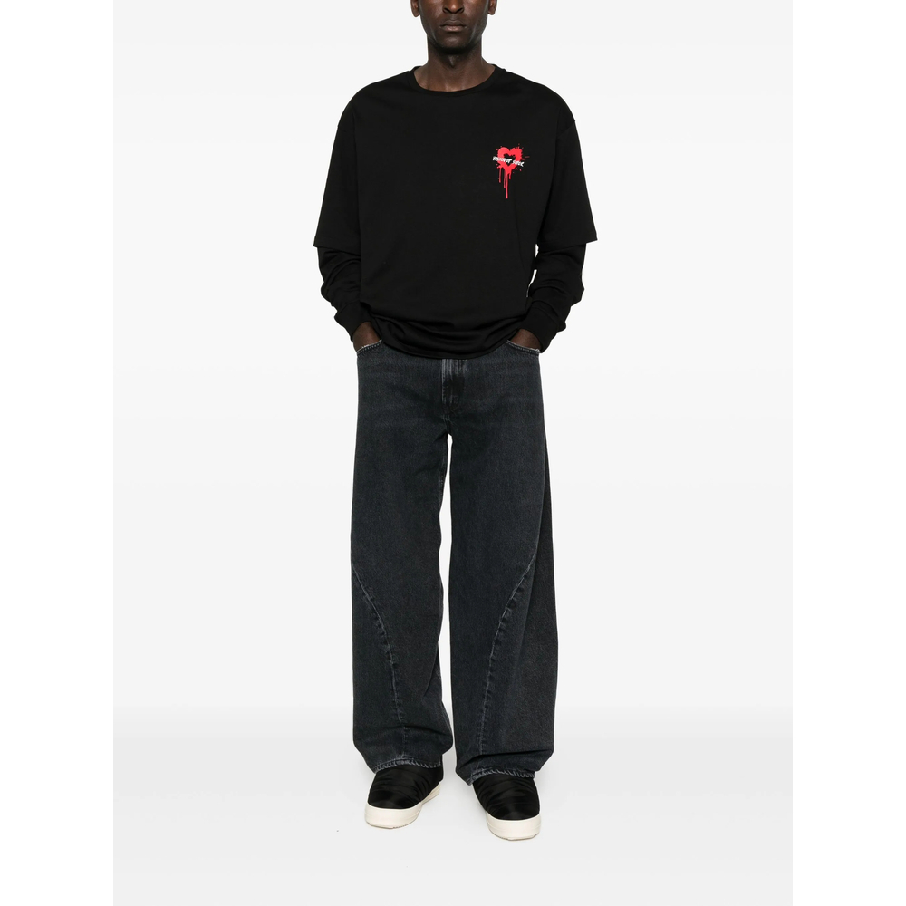 [Vision Of Super] T-shirts Long Sleeve FW25 VS020TD  NERO