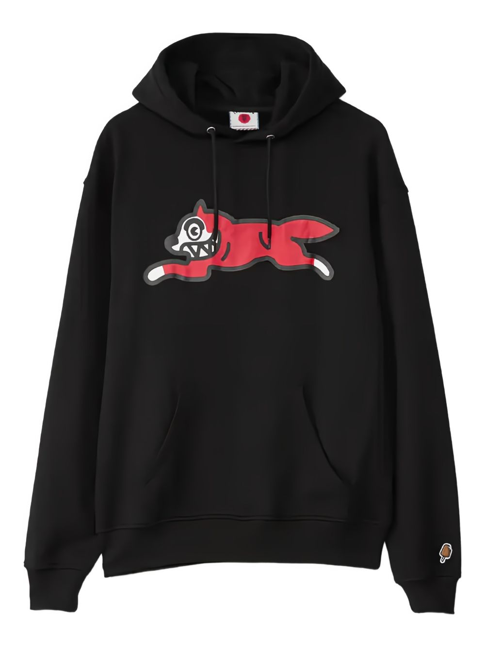 [ICECREAM] Hoodie SS26 IC24227BLACK
