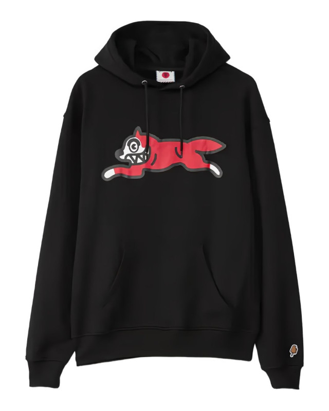 [ICECREAM] Hoodie SS26 IC24227BLACK