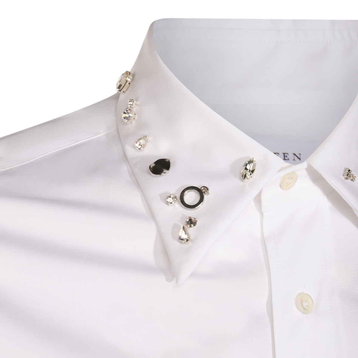 [Alexander McQueen] Shirts Long Sleeve SS25 828875QNAAX9000