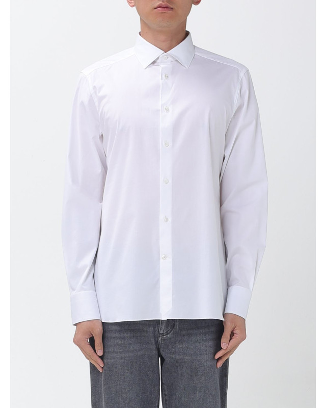 [ZEGNA] Shirts Long Sleeve SS26 304100A39MS0JI 100
